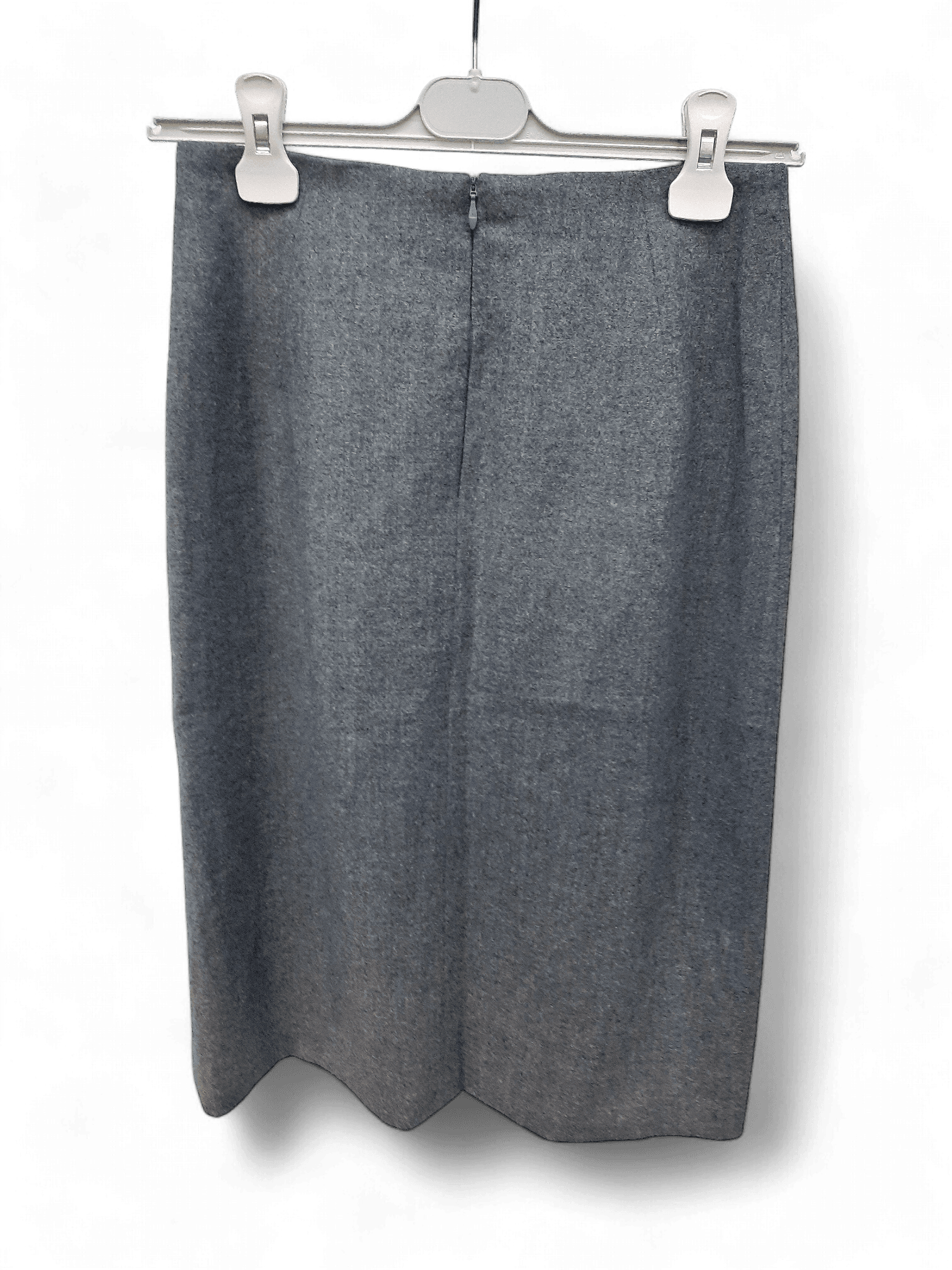 Eleganter St. Emile Wollrock in Grau - Klassisches Design 2