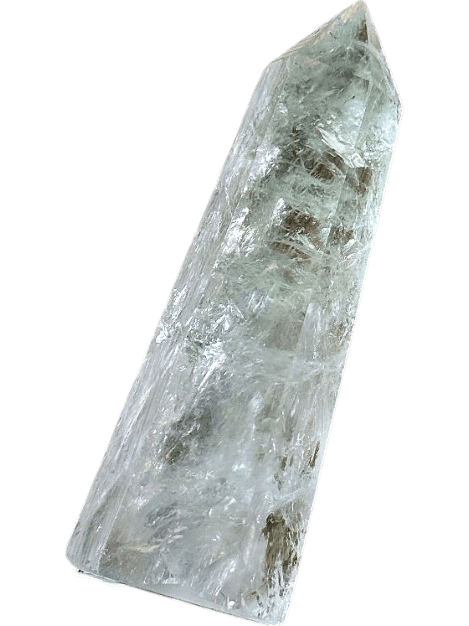 Grüner Amethyst Obelisk - Dekorativer Edelstein 3