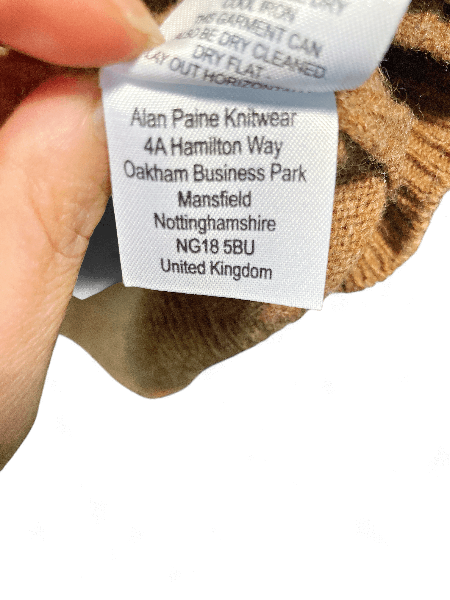 Alan Paine Wollpullover Größe 50 4
