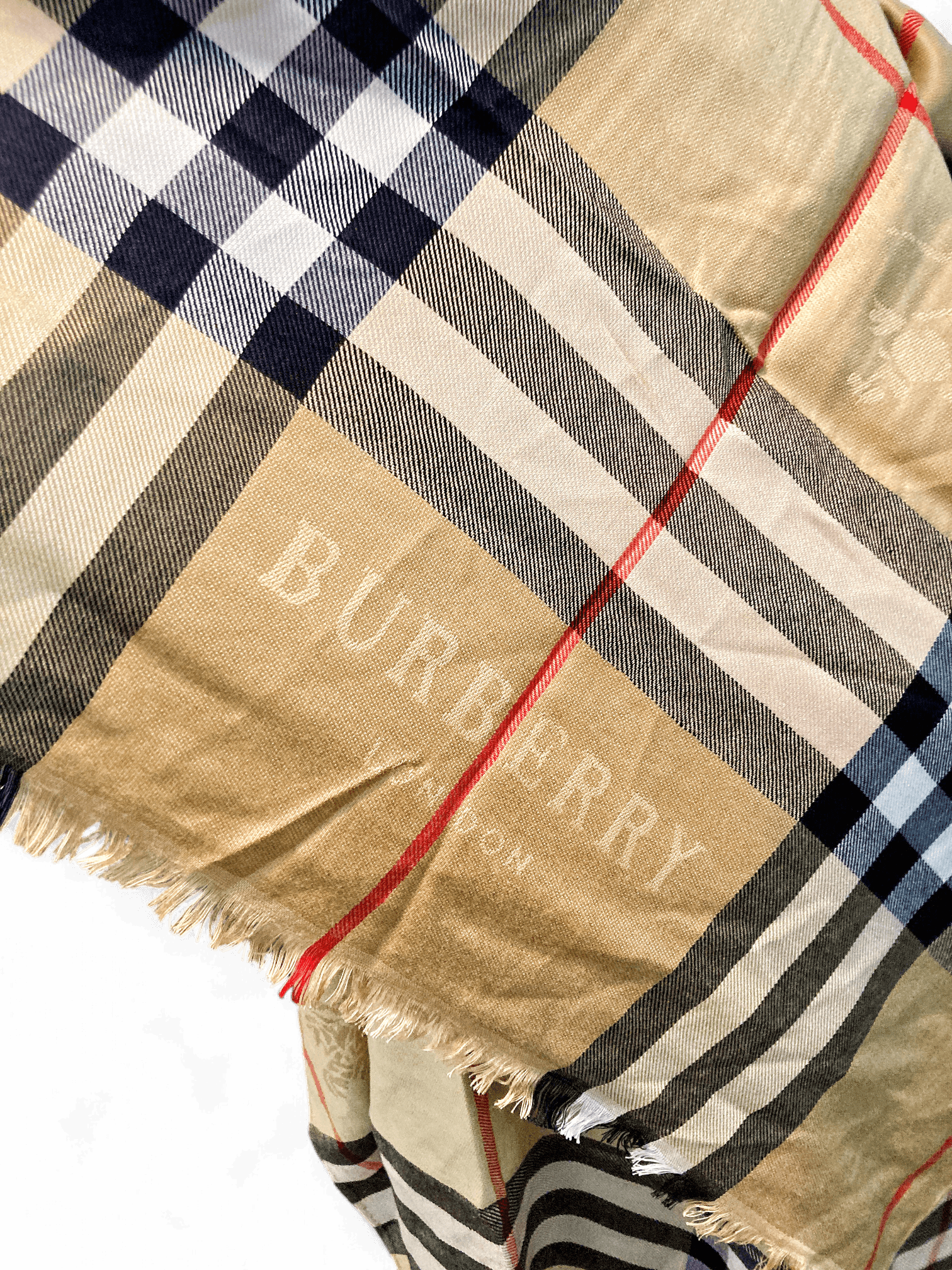 Burberry London Kaschmir-Schal im klassischen Karo-Design 4