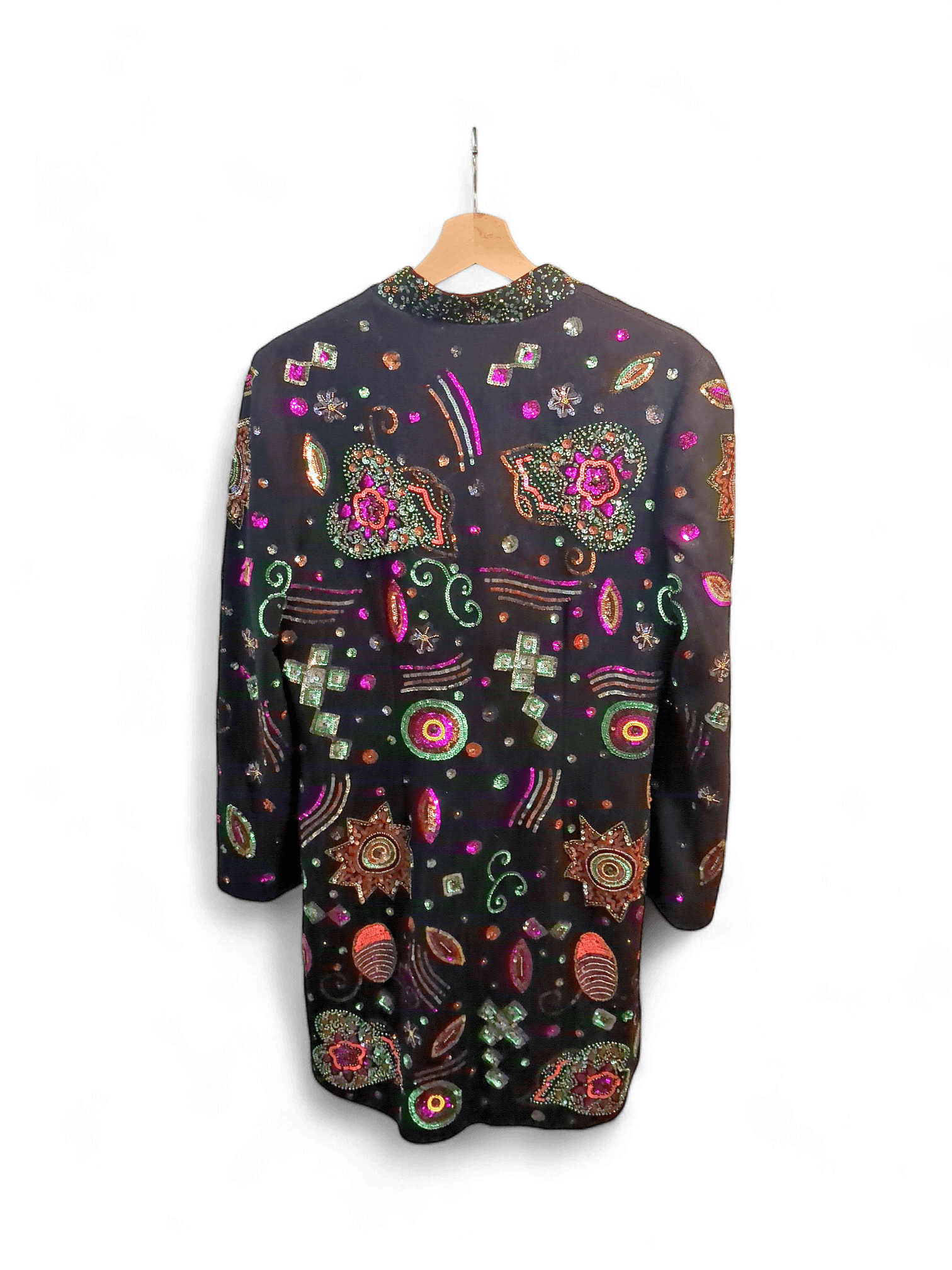 Bunte Malvin Jacke mit Stickereien 2