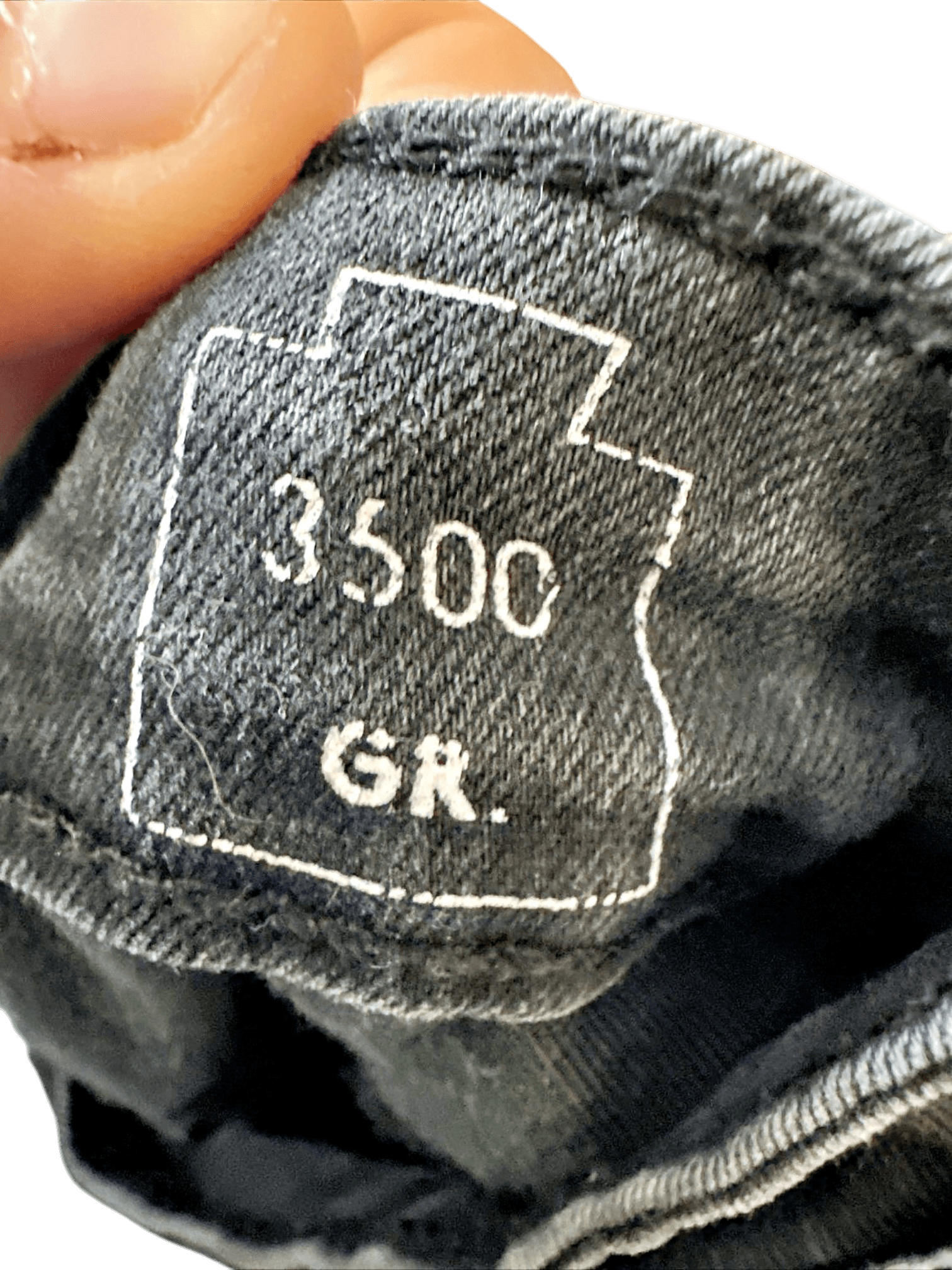 GRAIN Schwarze High-Waist Jeans mit Ethnogürtel - Größe 28W 32L 4