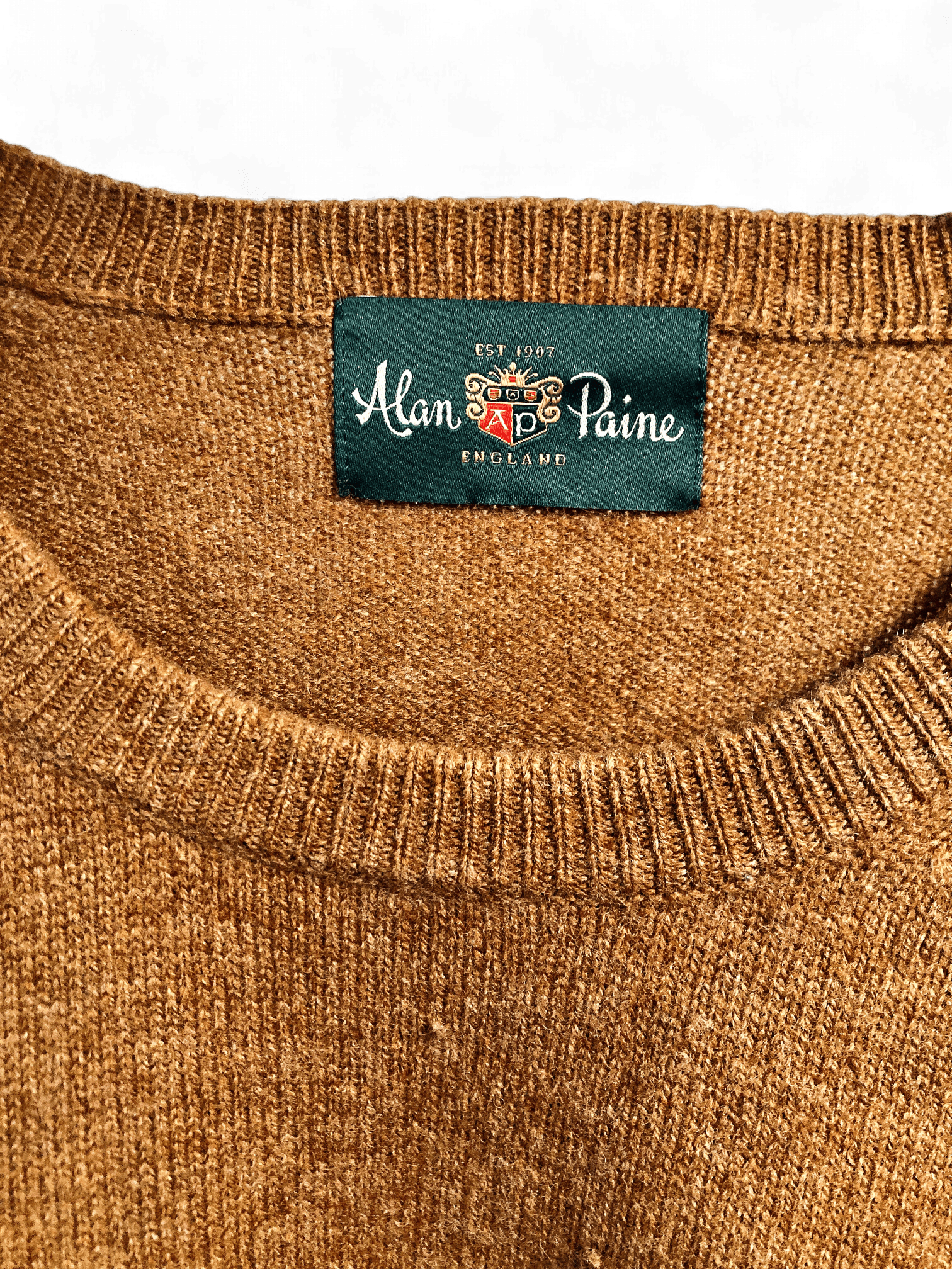Alan Paine Wollpullover Größe 50 2
