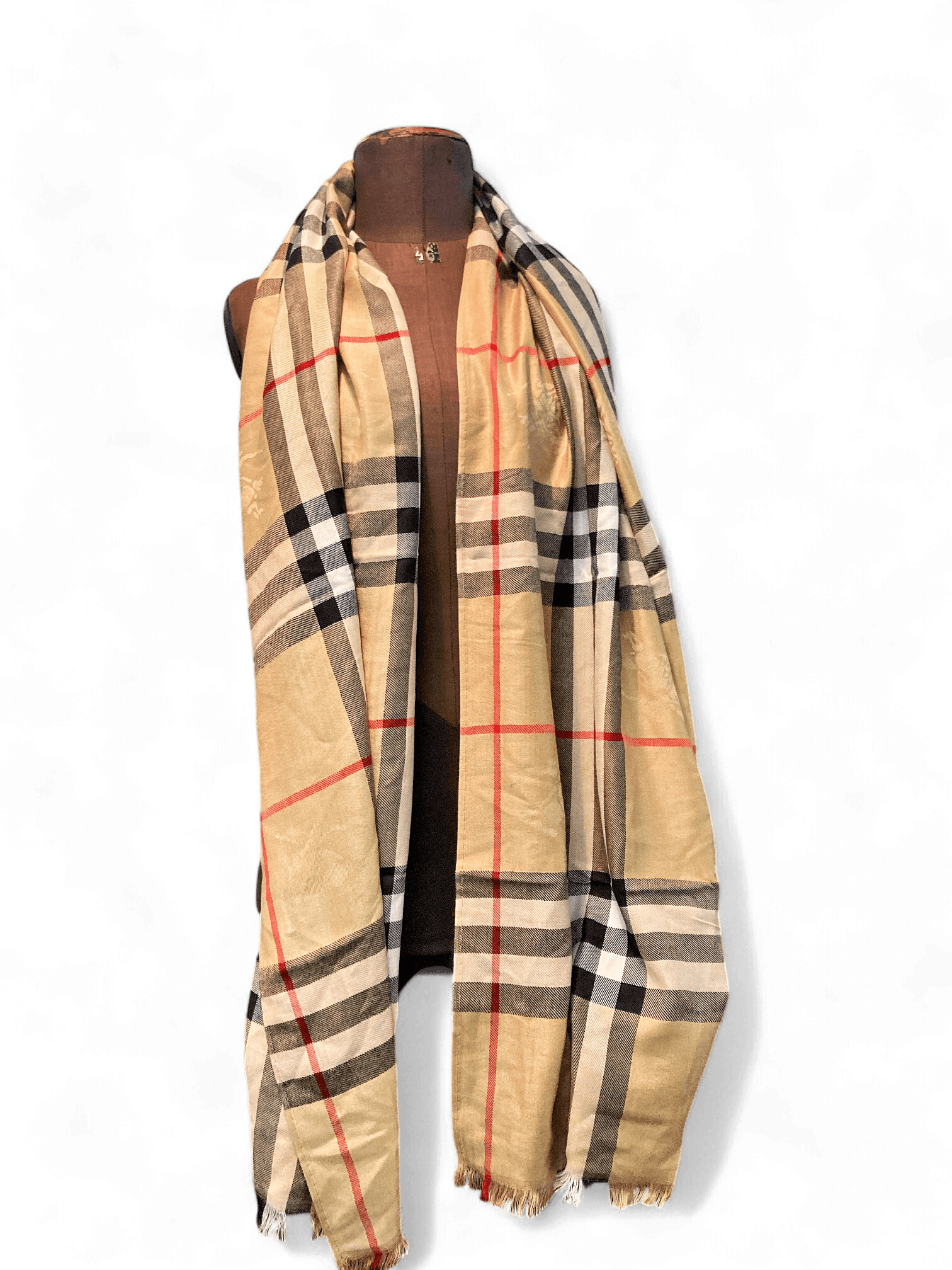Burberry London Kaschmir-Schal im klassischen Karo-Design 3