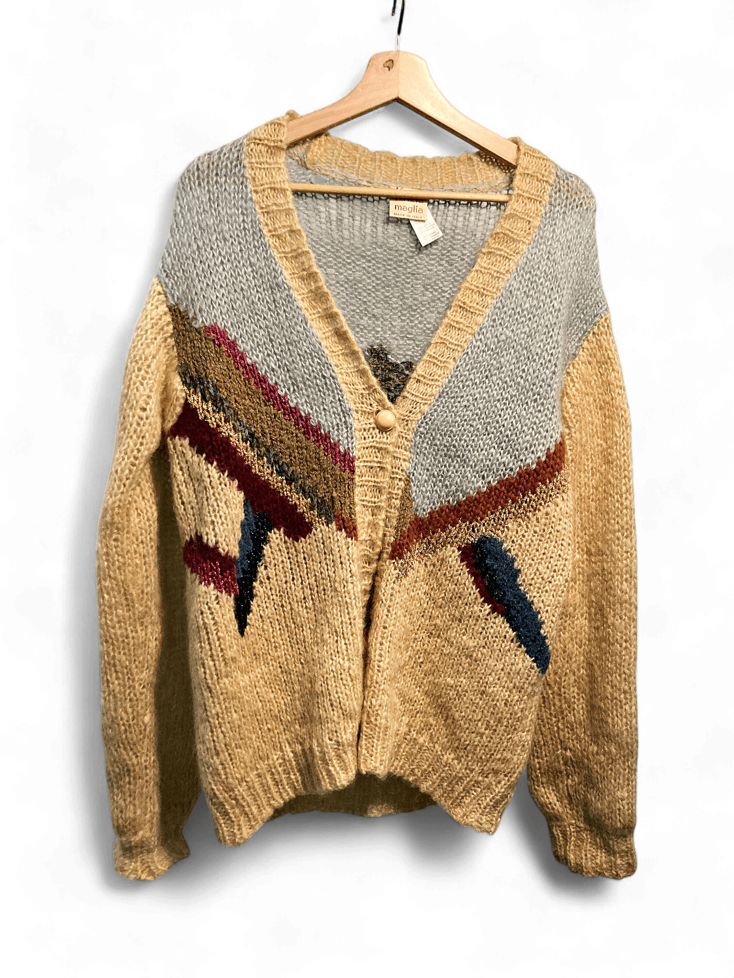Vintage Mohair Strickjacke von Krizia 1
