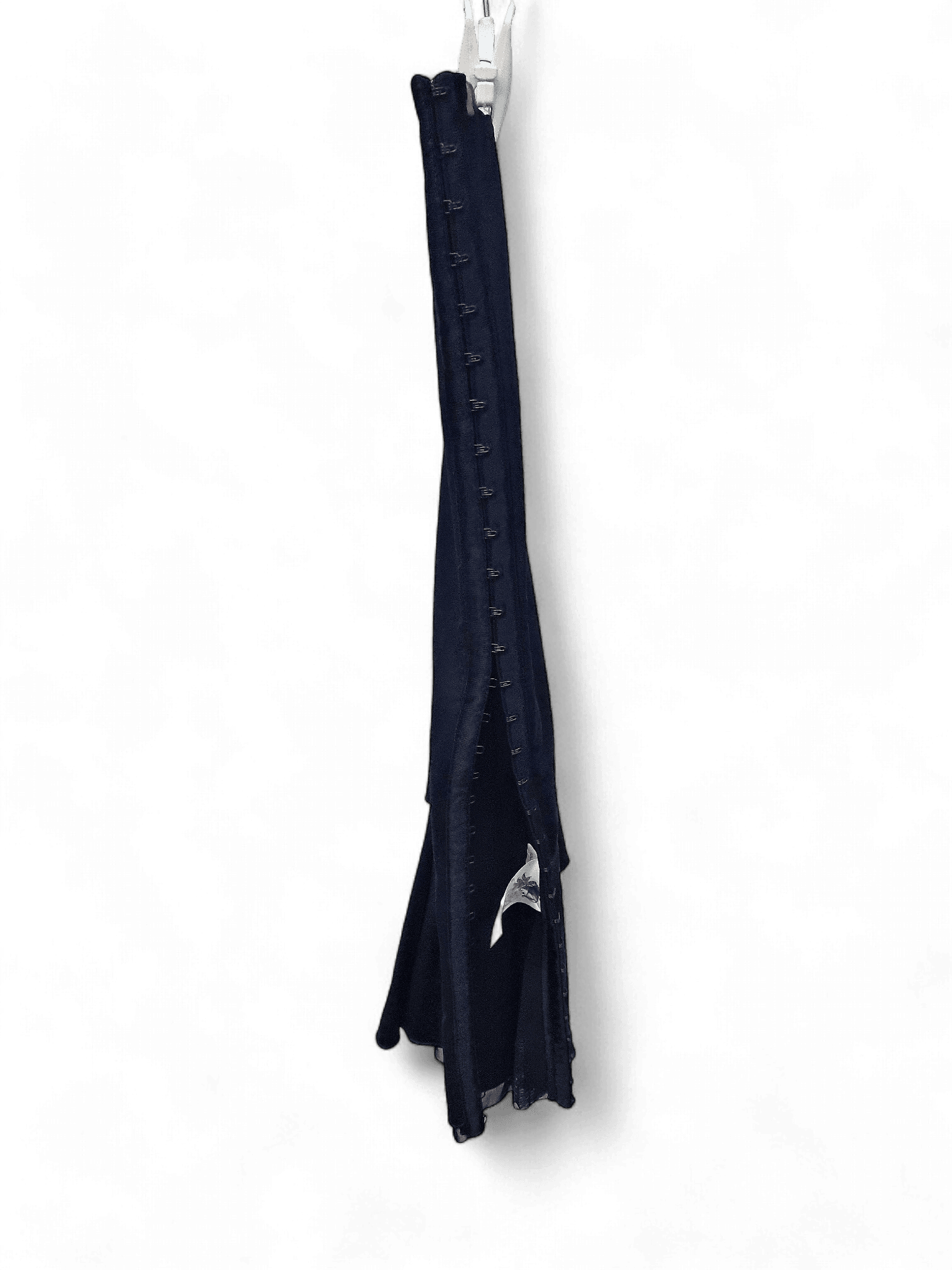 Eleganter schwarzer Faltenrock mit hoher Taille 3