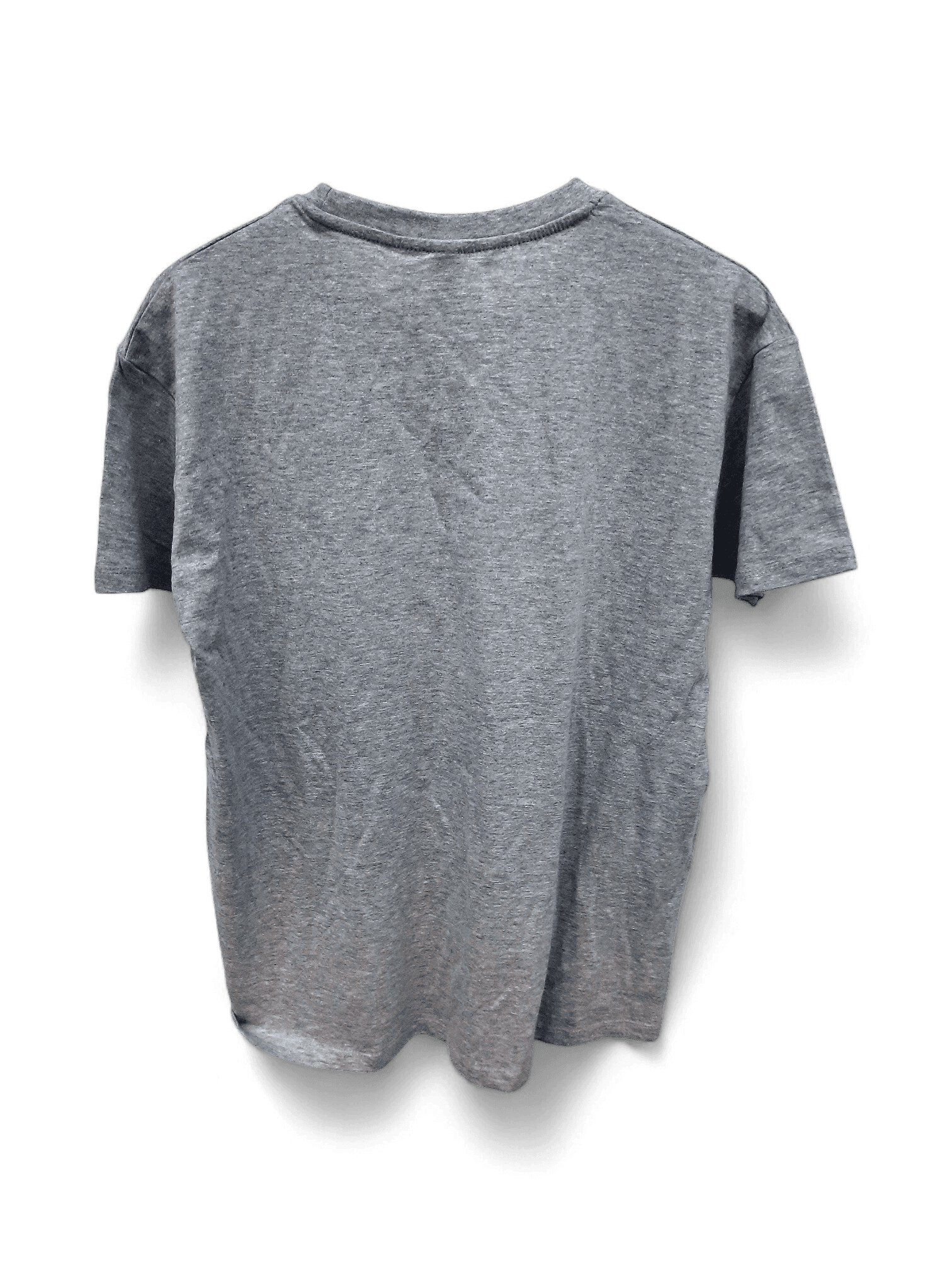Modernes Graues T-Shirt mit Brezel-Print 2