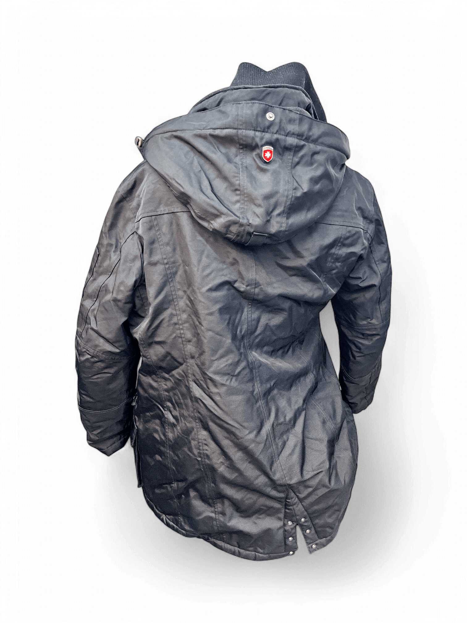 Wellensteyn Winterjacke - Schwarz mit Schweizer Emblem 3